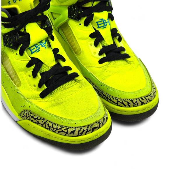 Jordan Spizike BHM Volt Green Men’s Retro 579593-712 Sneakers Sneakers US 10 main image 4